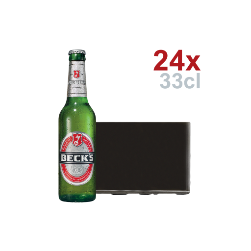 BECK S PILSENER - 24X 33 CL